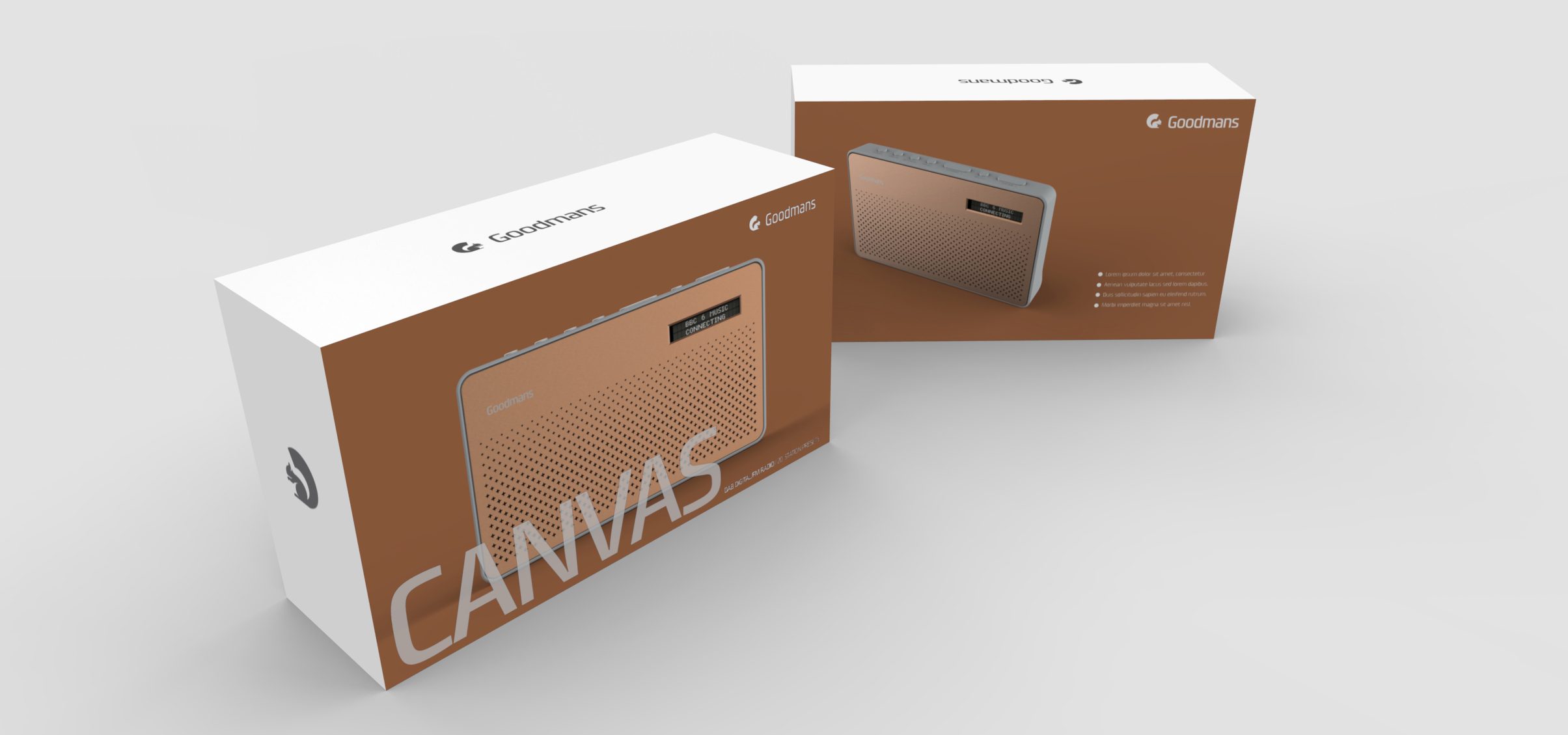 Our work extends beyond strategic industrial design and into all aspects of brand experience including packaging design.