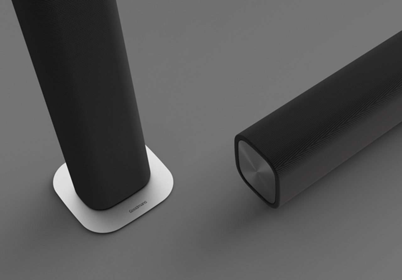 Goodmans Aspect was designed by Rodd to differentiate the brand in a crowded category
