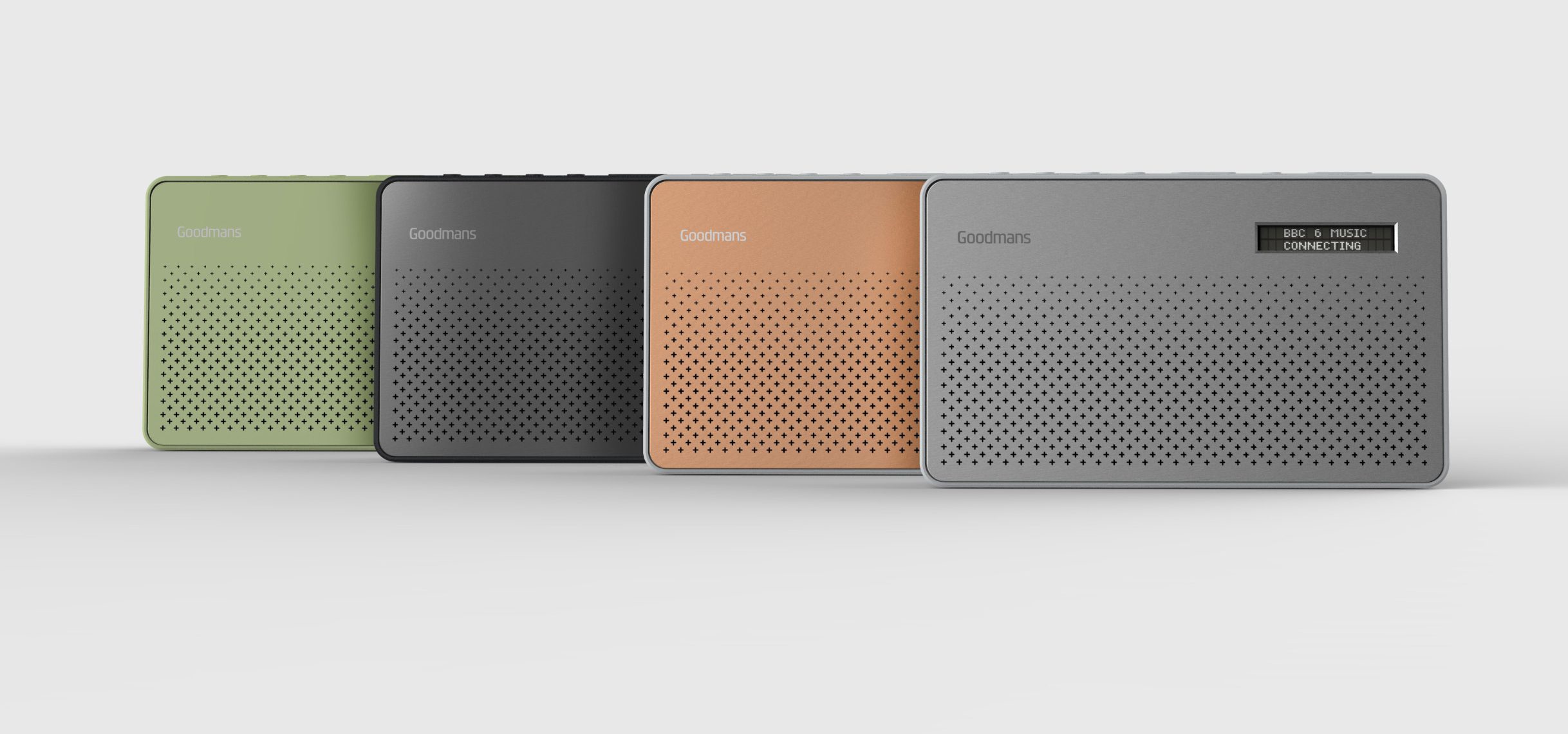 Strategic industrial design is sensitive to the commercial needs of any brand. In this case CMF was all that was required to accelerate the deployment of this DAB radio.