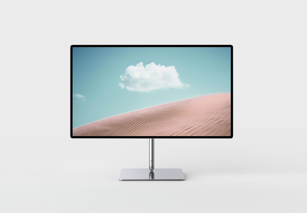 Front view of the Rodd Designed balance monitor design concept