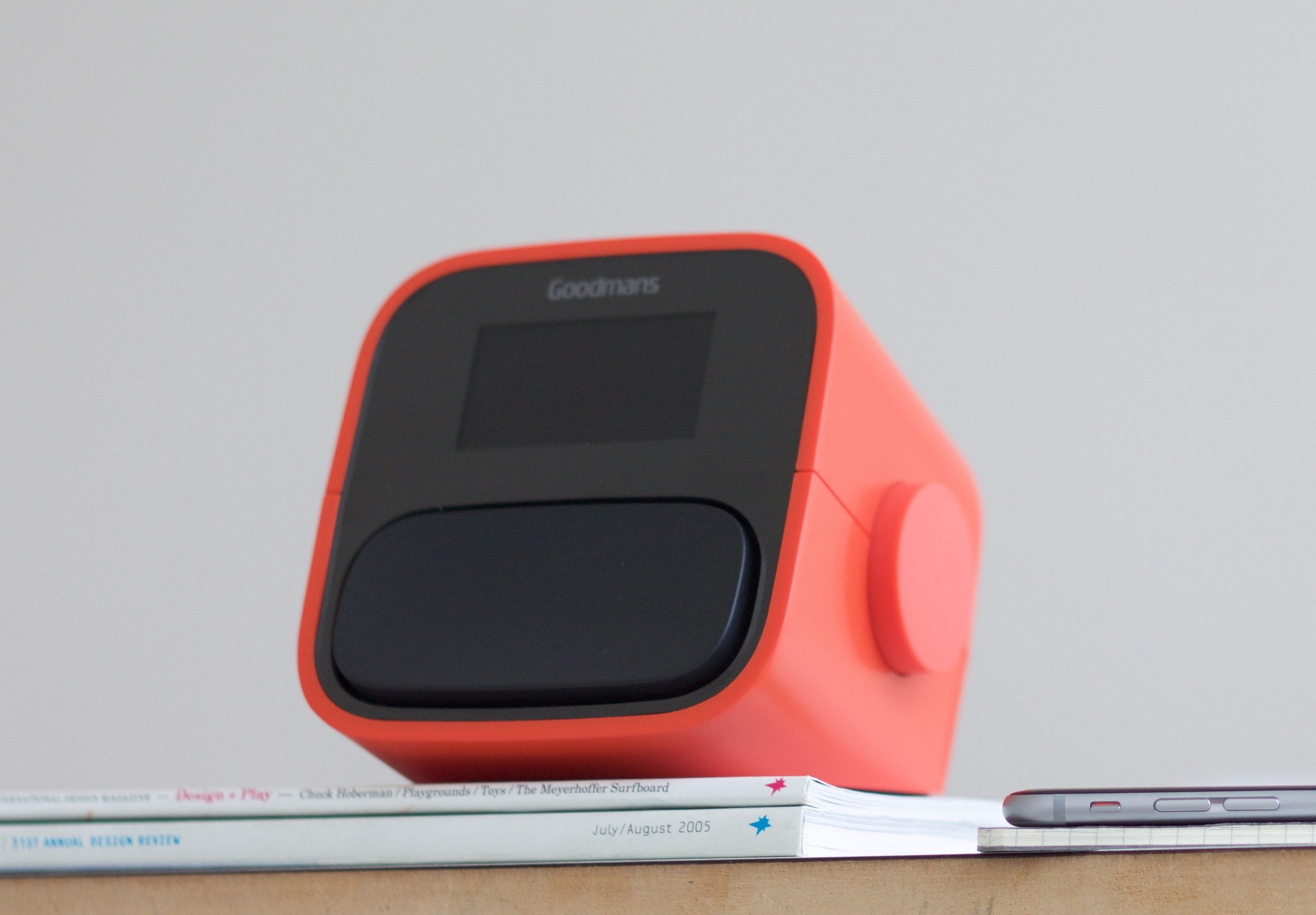 Nod for Goodmans. Part of the industrial design led brand repositioning led by Rodd