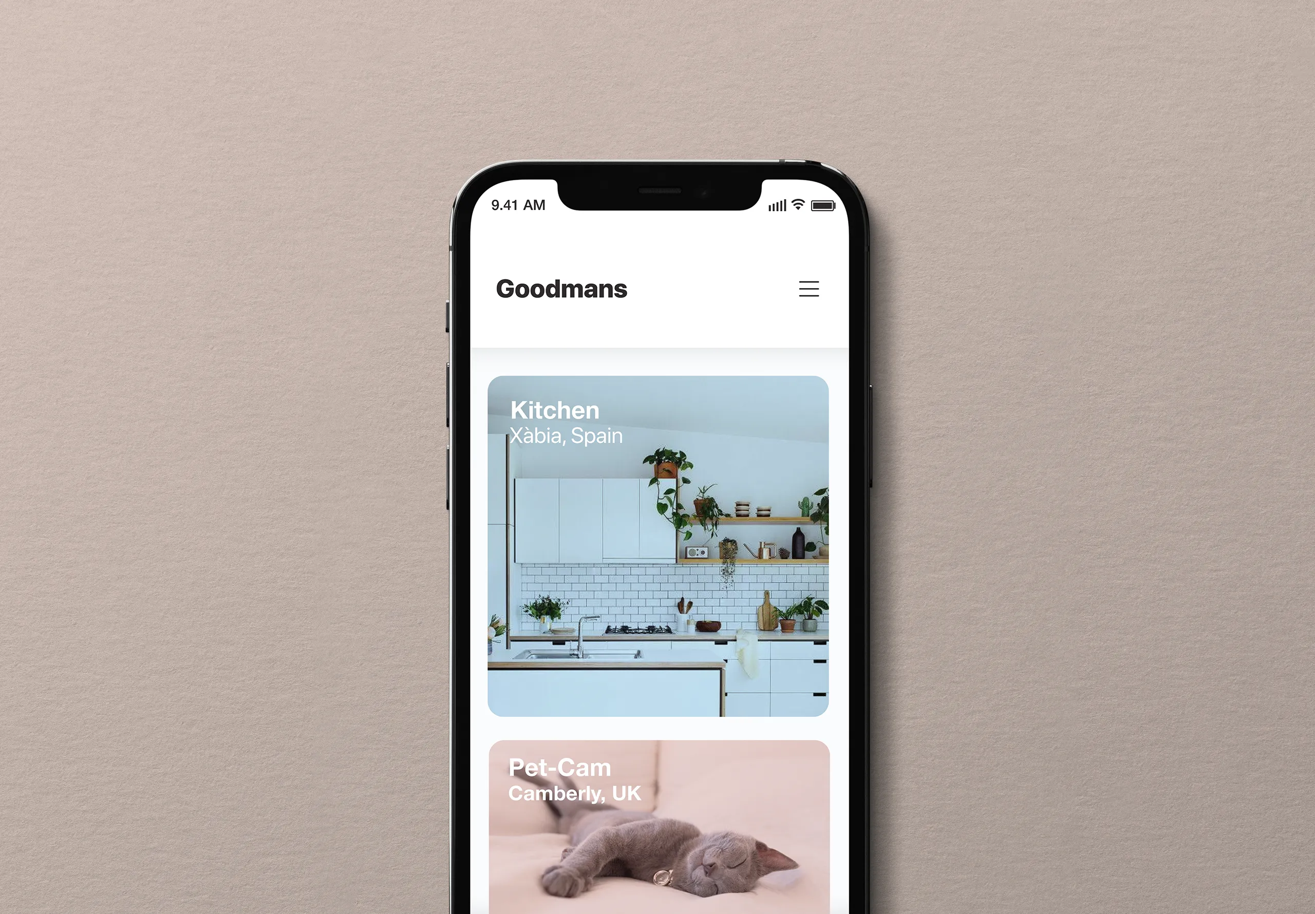 Digital experience design for iCee security camera