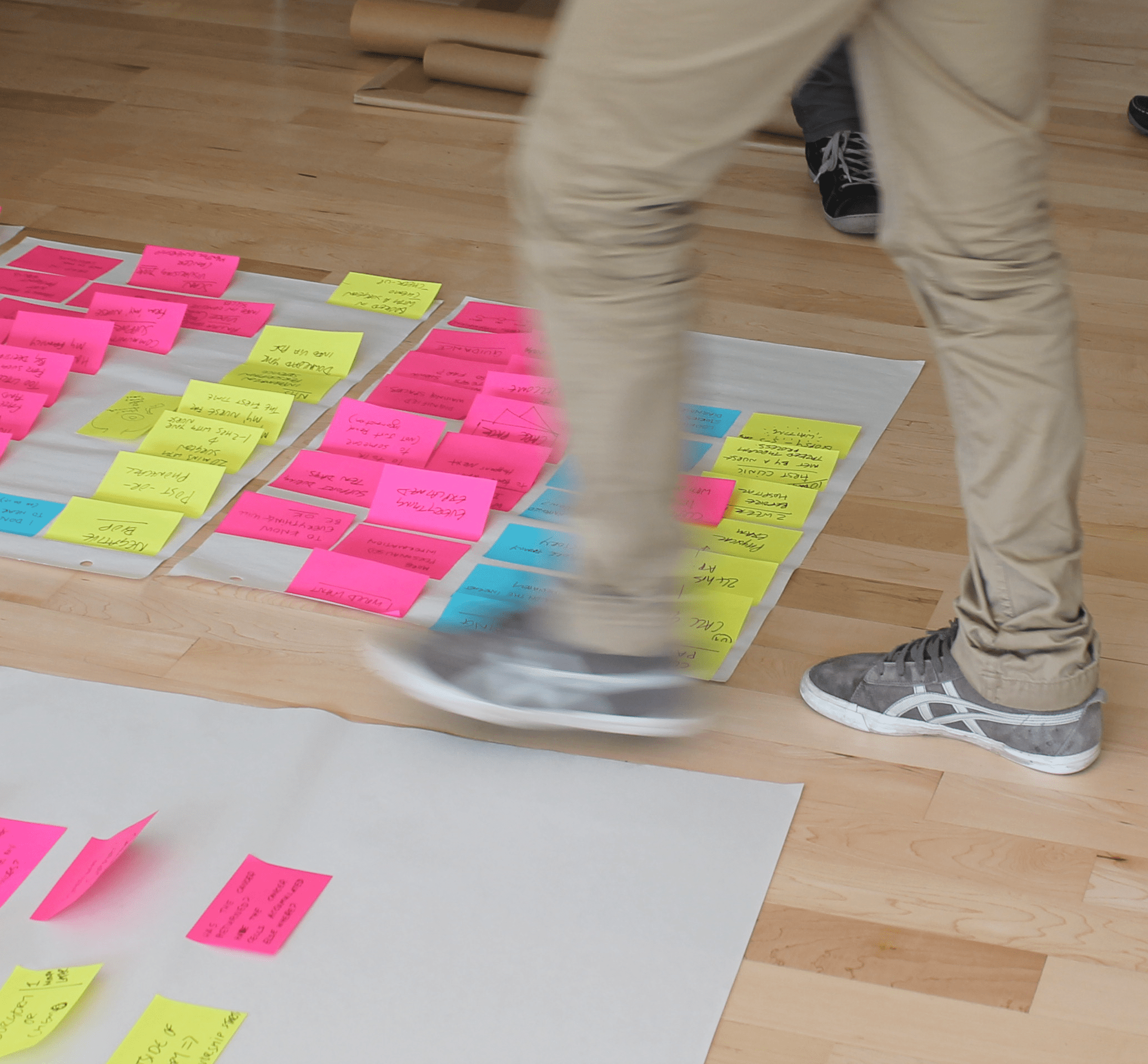 A shot during the Helix innovation workshop