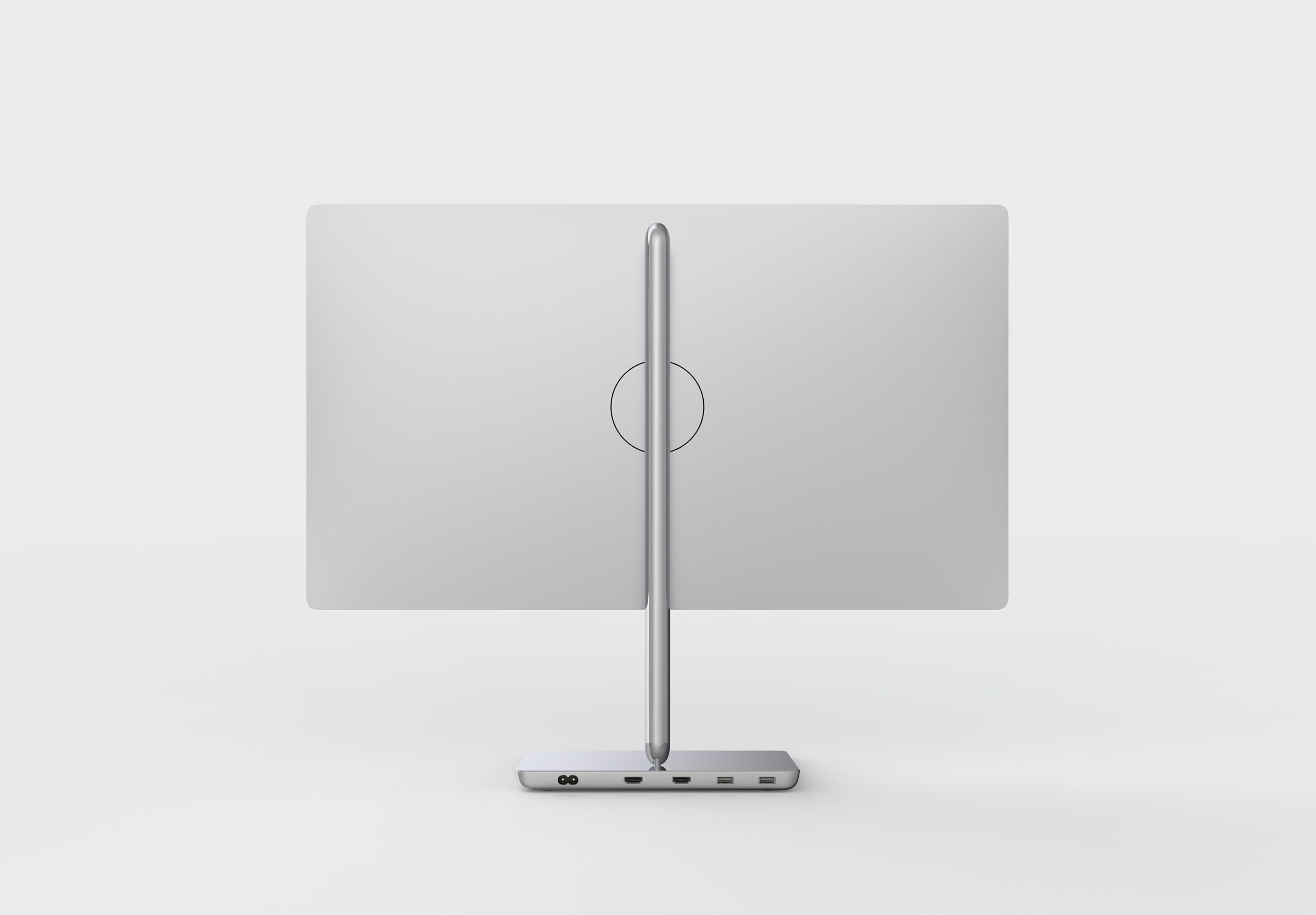 Rear view of the Rodd Designed balance monitor design concept