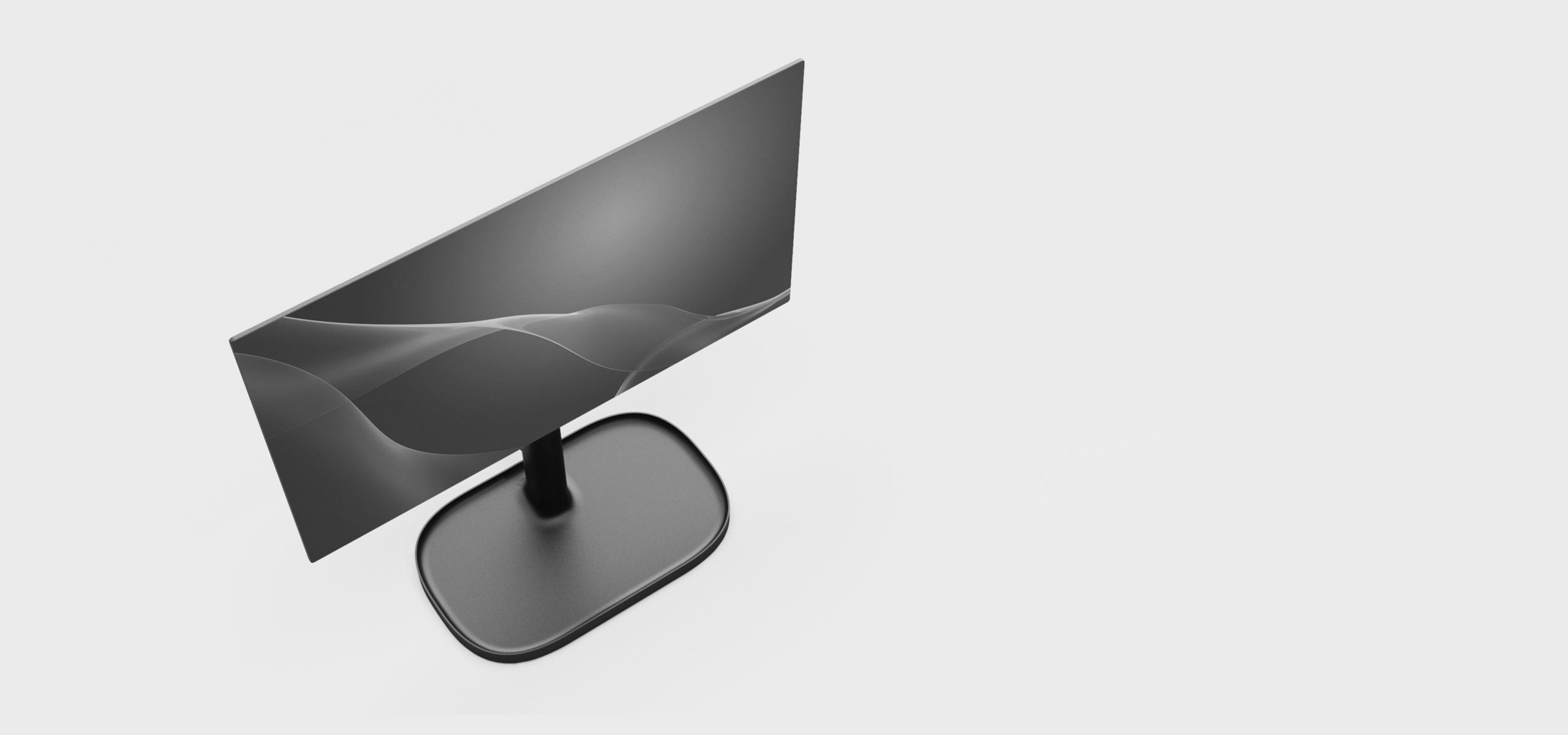 A three quarter view of the home monitor by Rodd Design