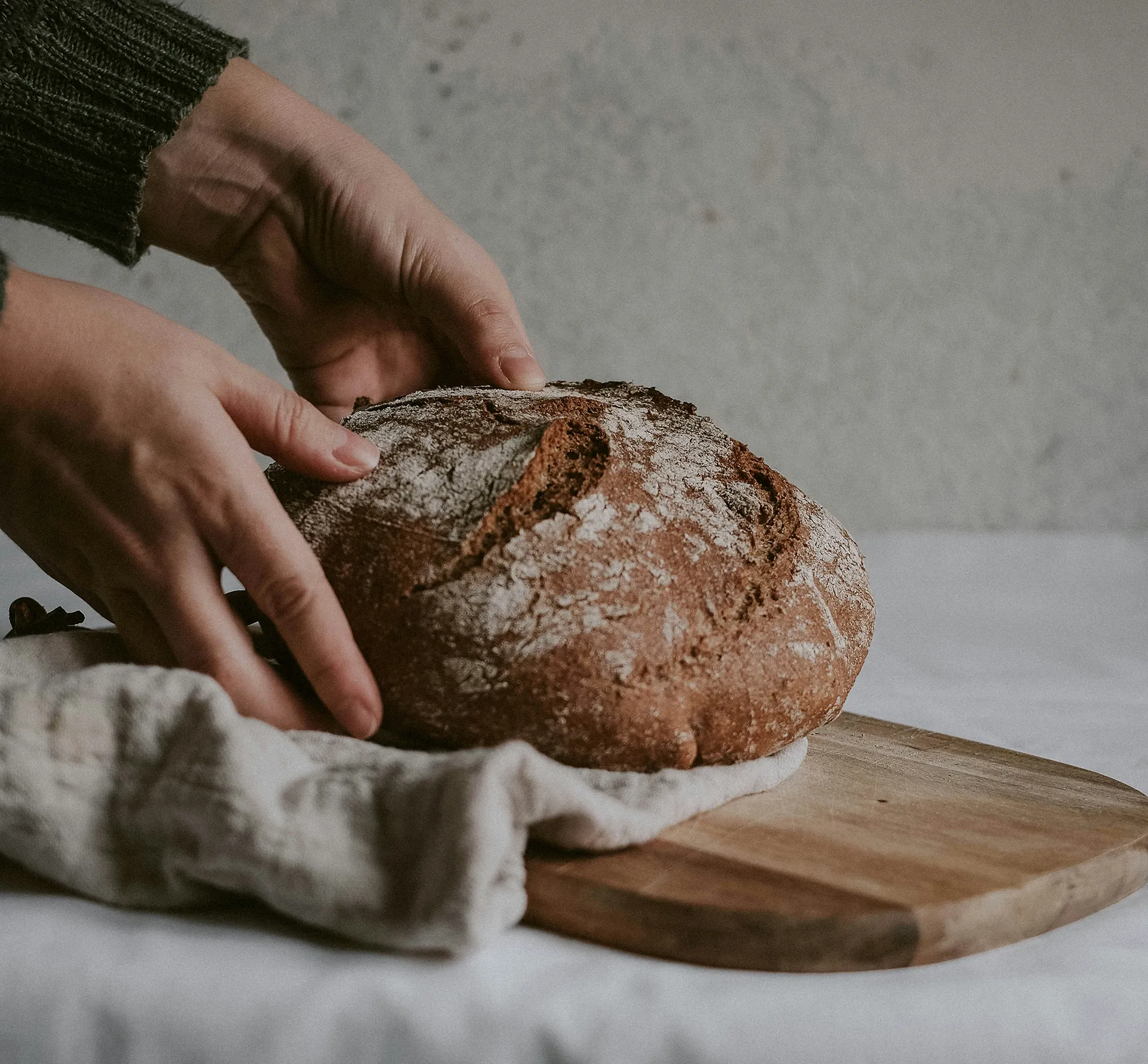 Imagine the aroma of beautiful fresh bread