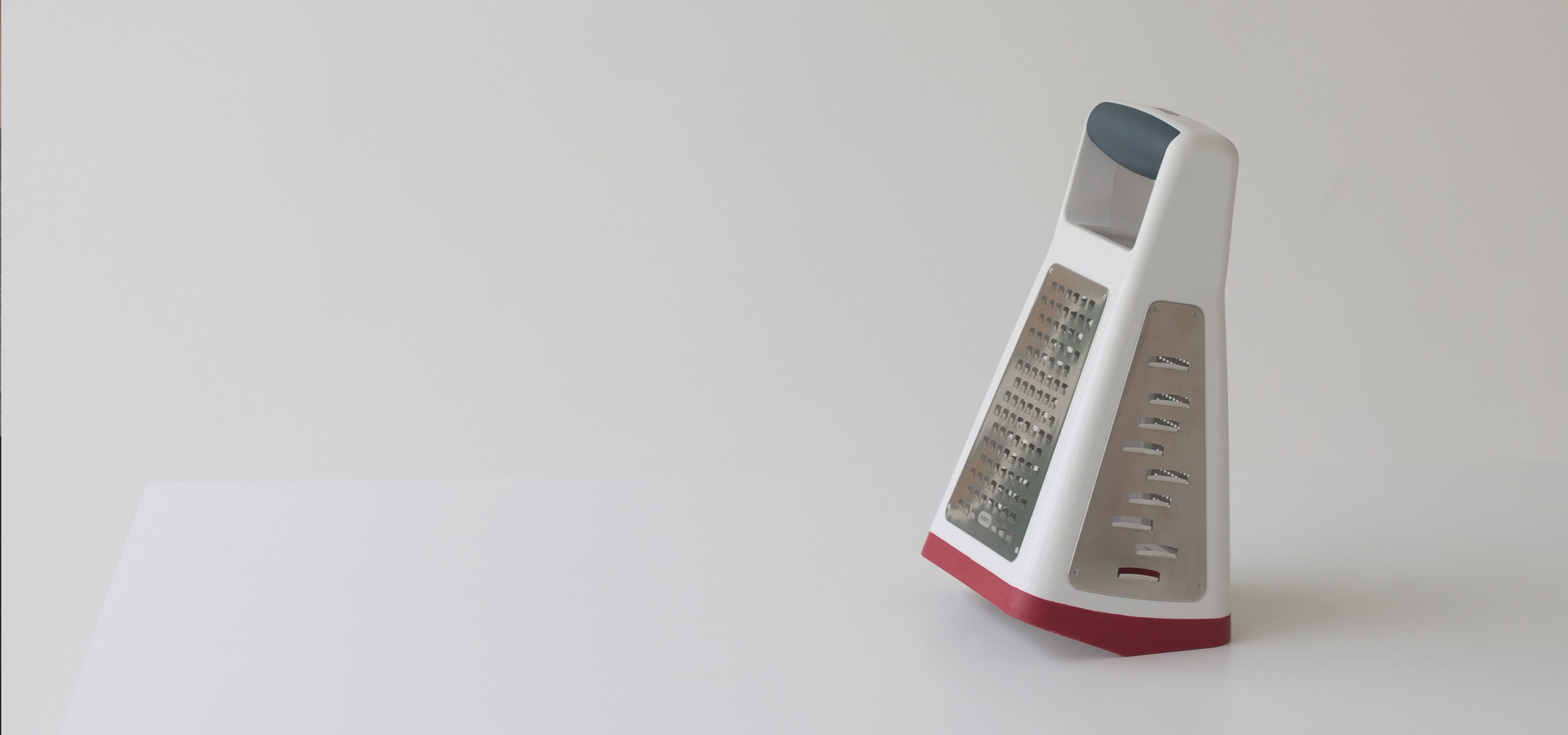 Innovate with insights. The Zyliss tilt and grate grater designed by Rodd.