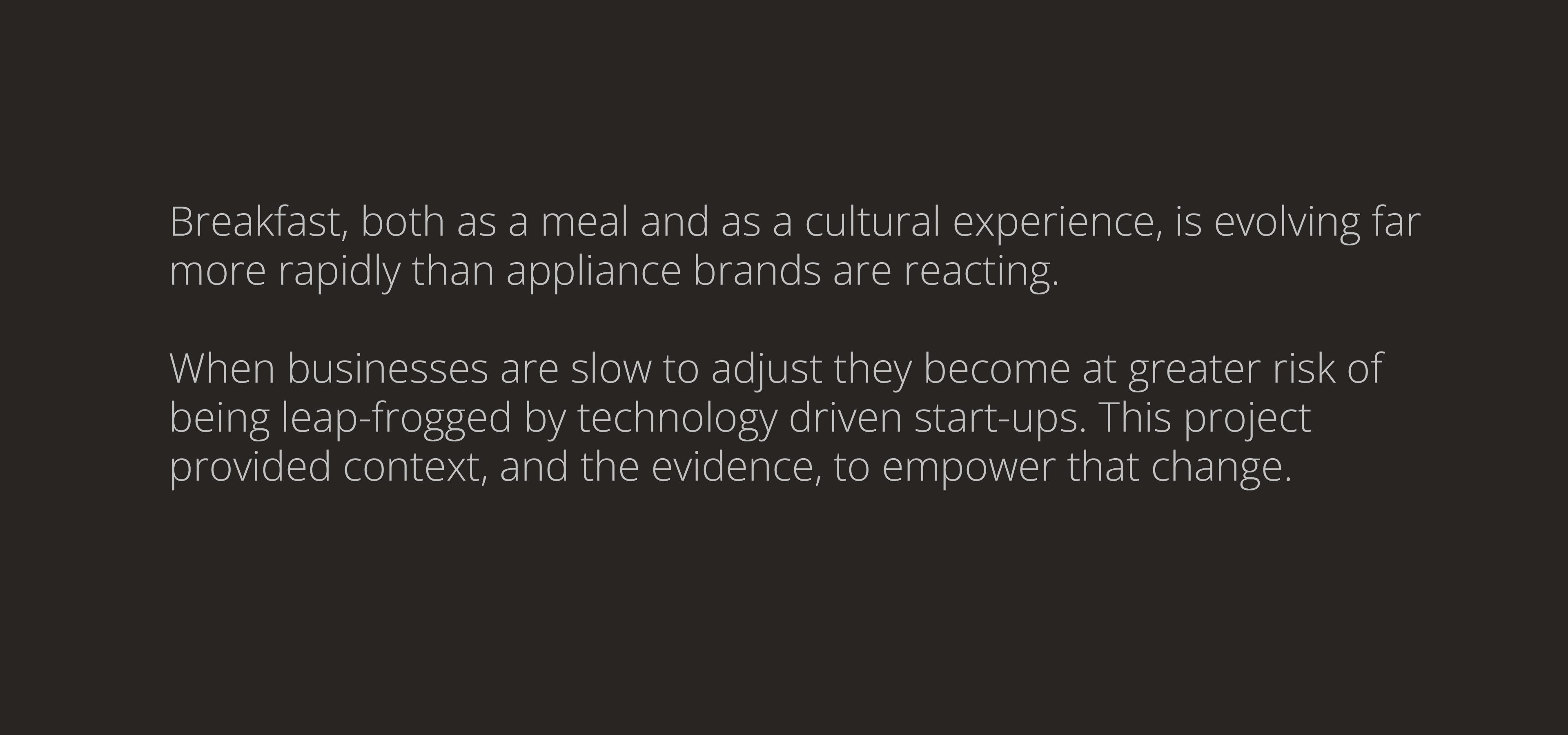 Cultural insights underpinned Rodd's work with Morphy Richards