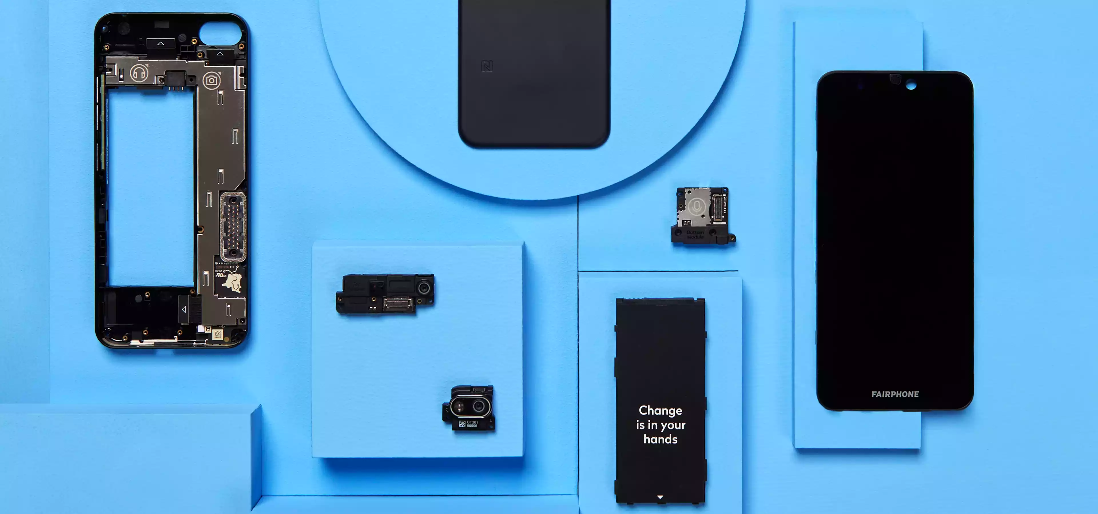 Fairphone was the first fully repairable smart phone and a great example of the circular economy