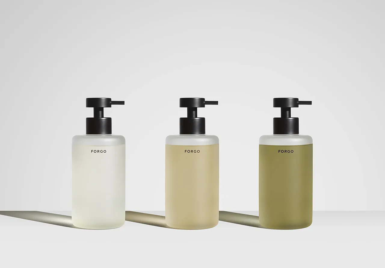 Forgo bottles with three liquid colours featured by Rodd