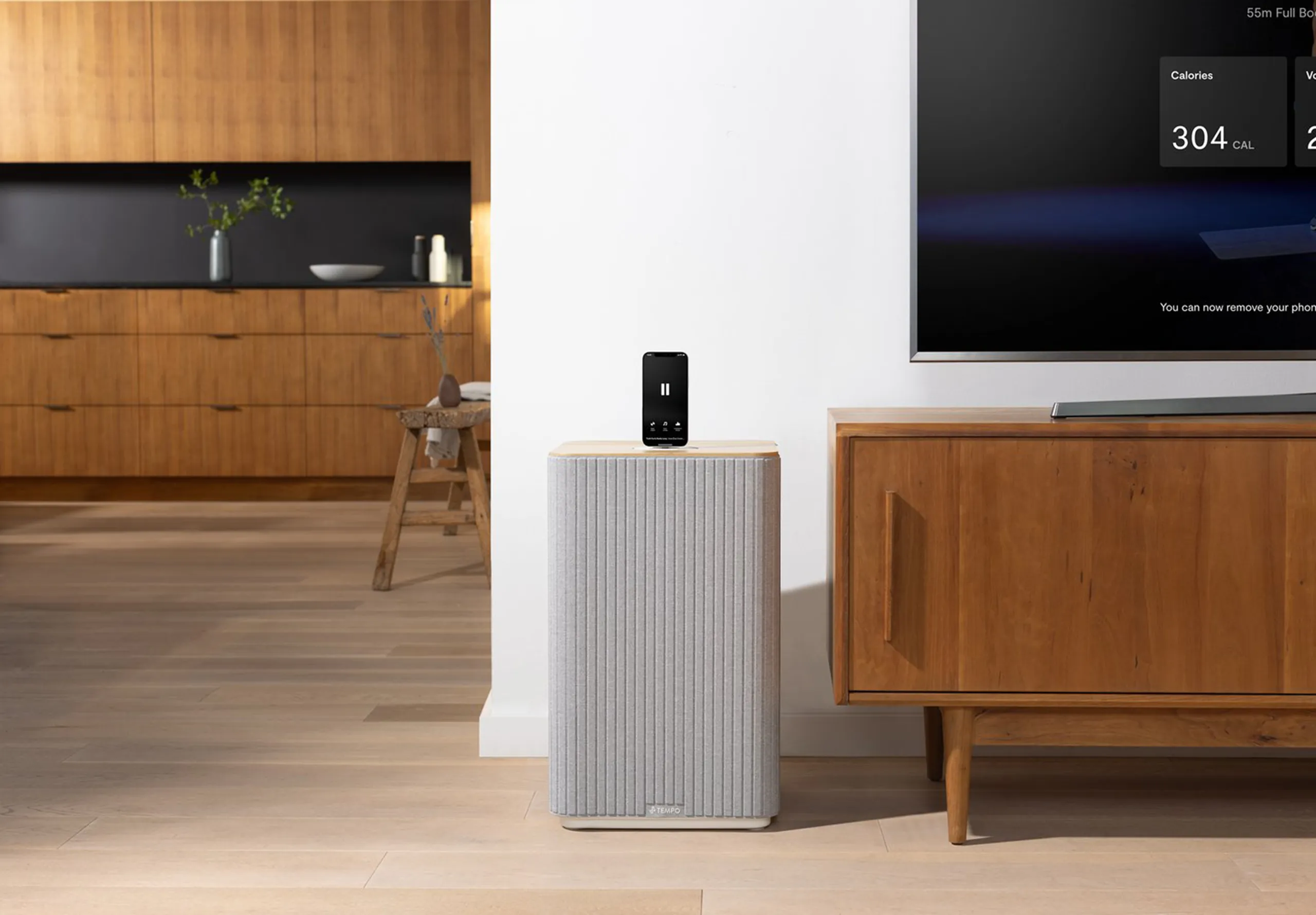 Tempo speaker in lifestyle environment featured by Rodd