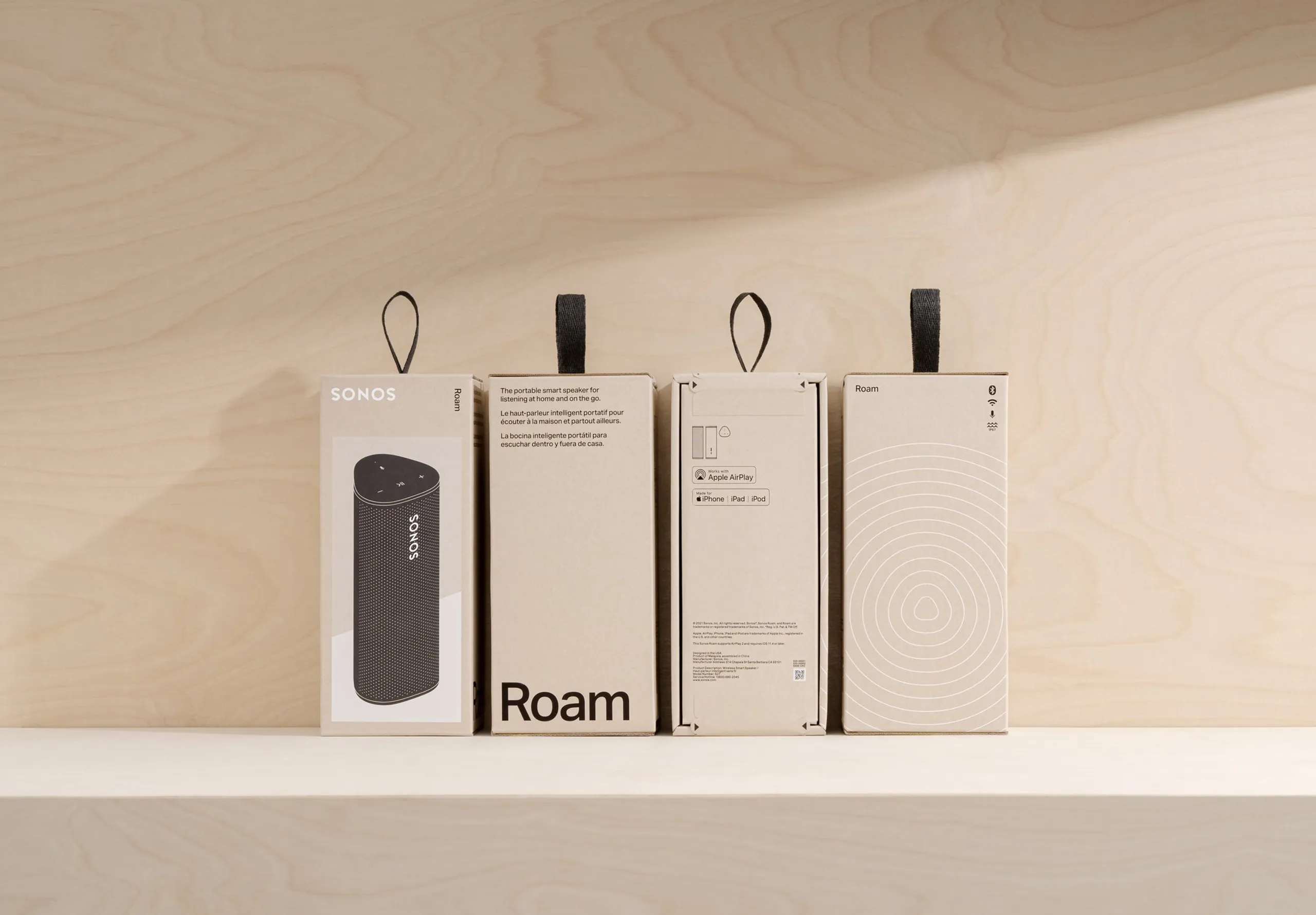 Sonos packaging system redesign featured by Rodd