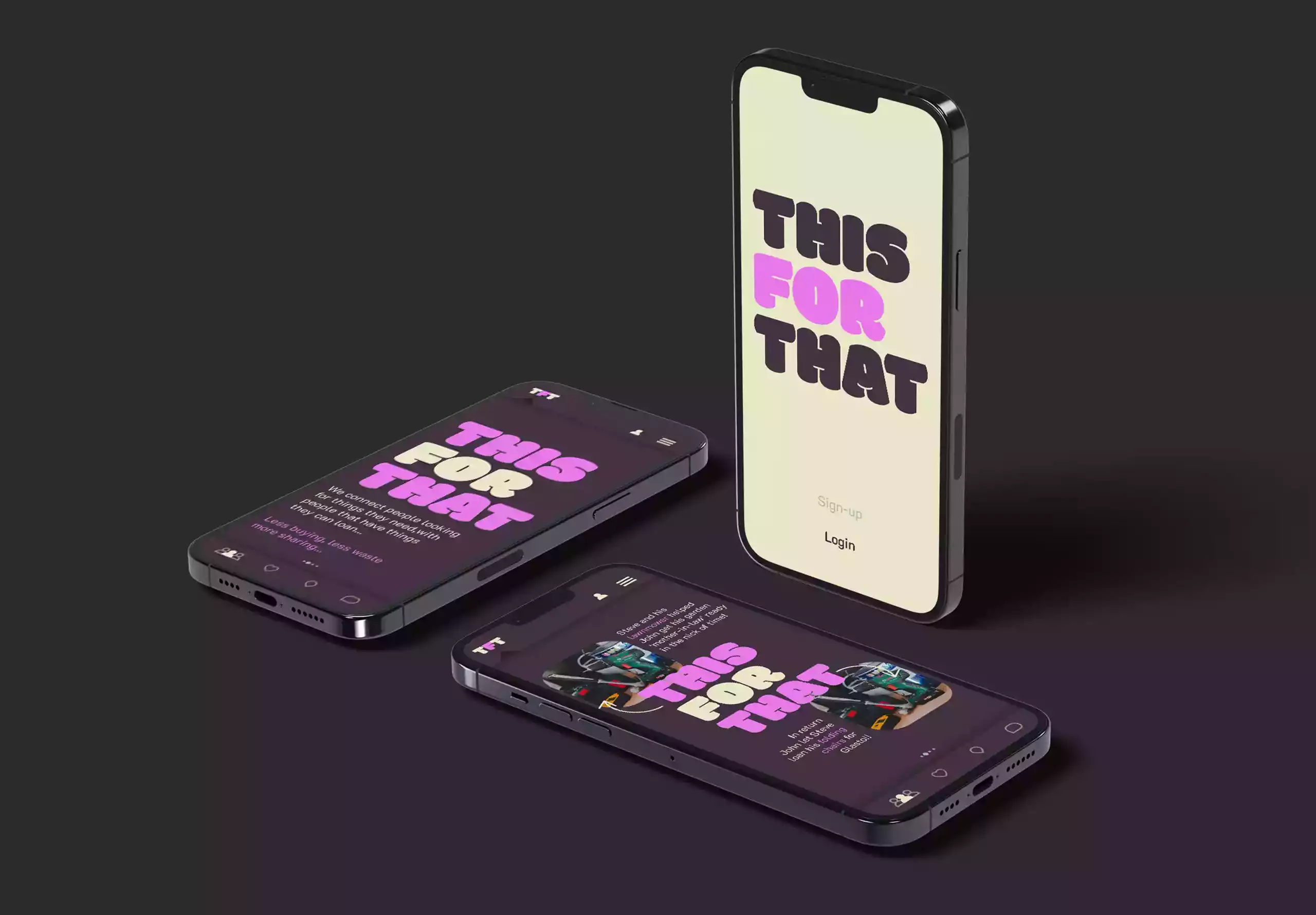 This and That - branding and digital experience design by Rodd