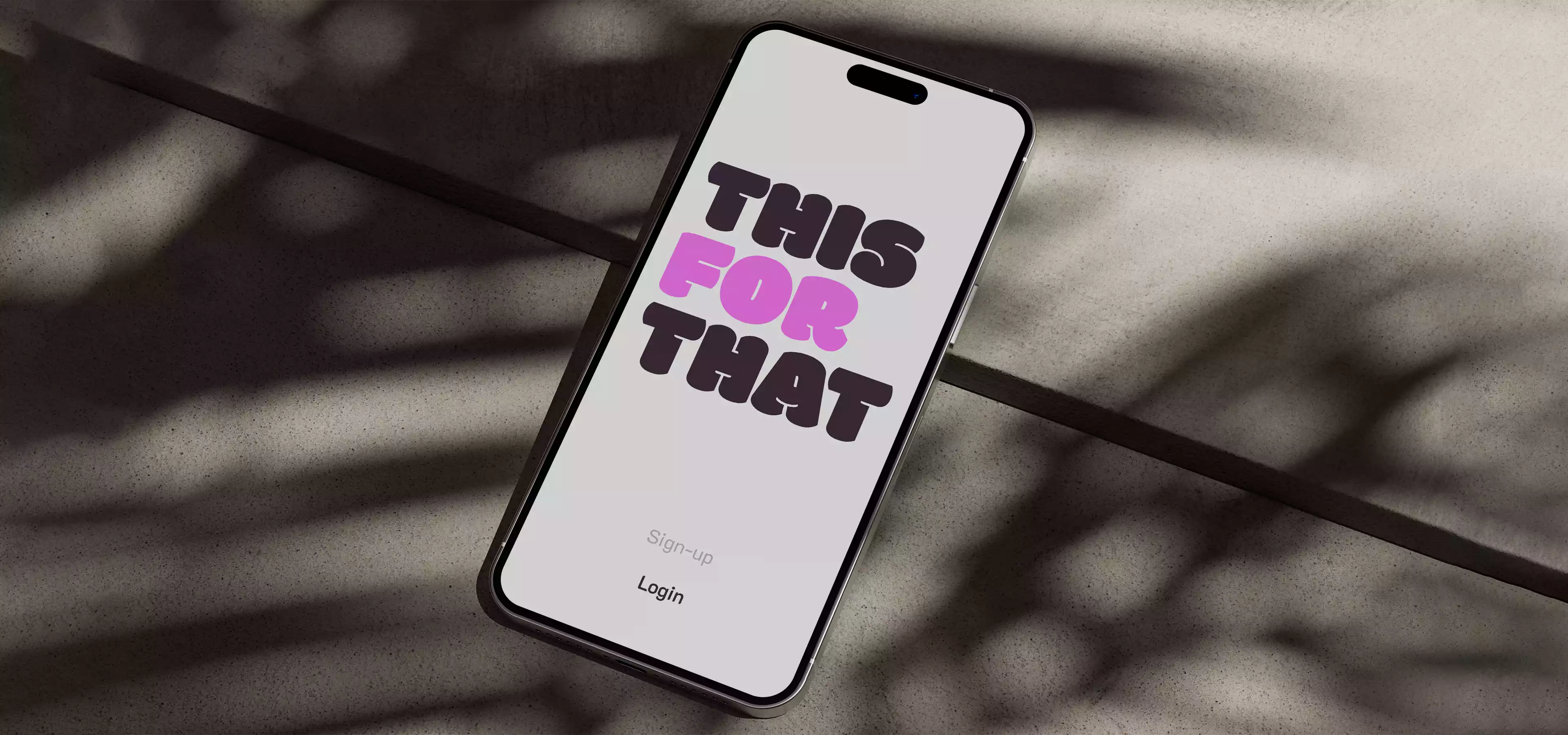 This for that designed by Rodd Design