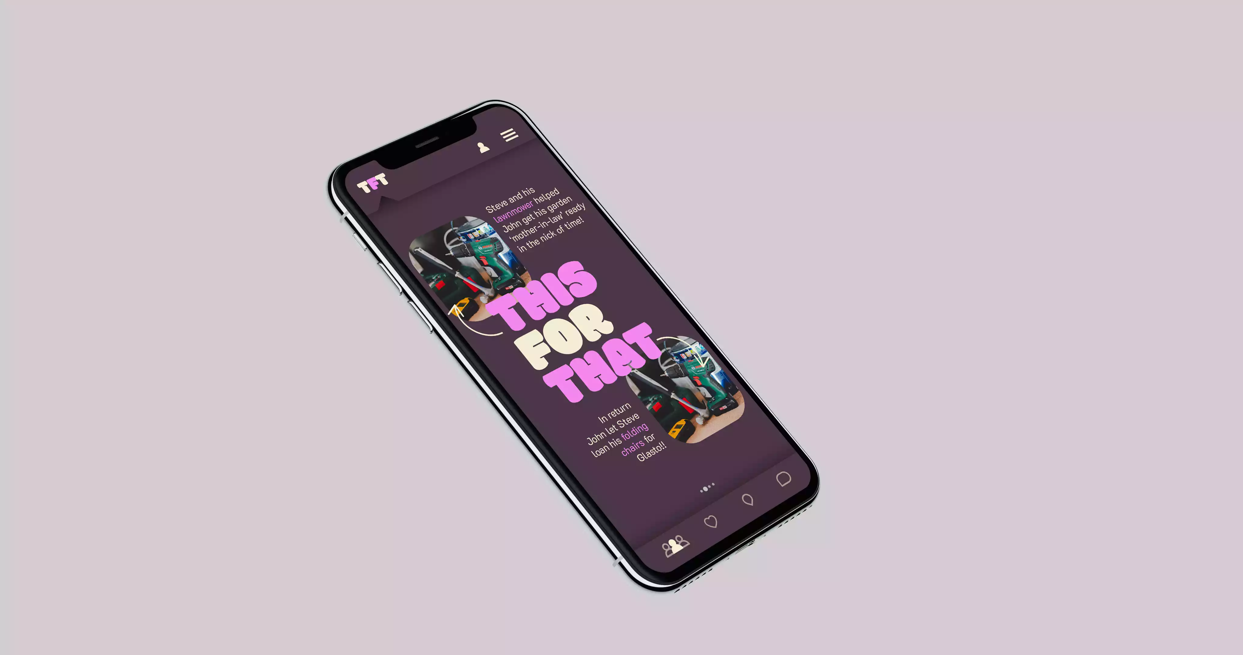 this and that is an app designed by rodd that helps promote the sharing economy amongst Gen-Z