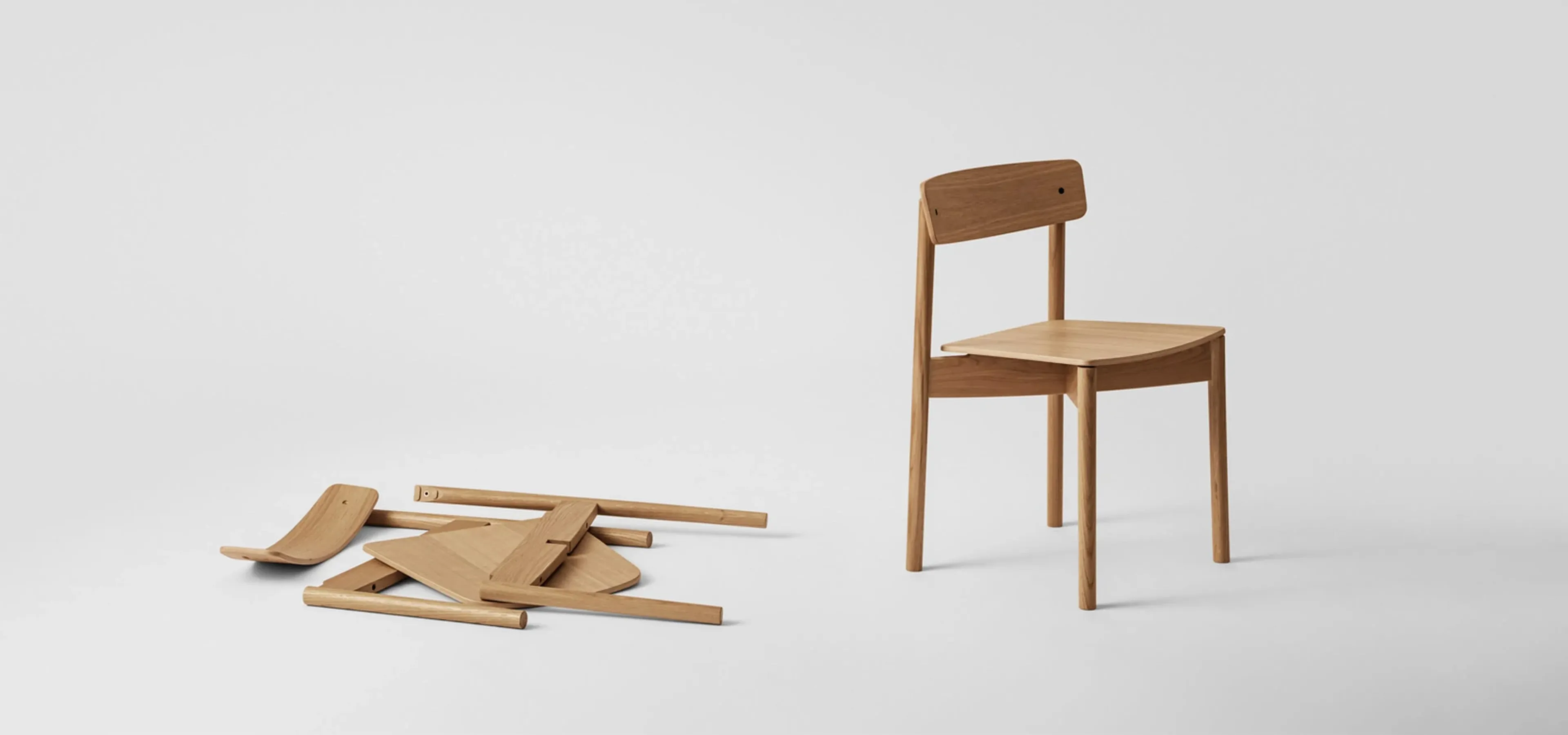 TACT chair with replacable parts