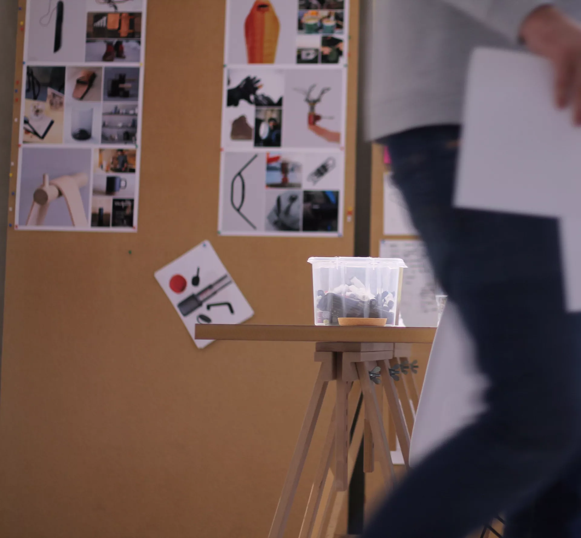 Mood boards on the Rodd Design walls