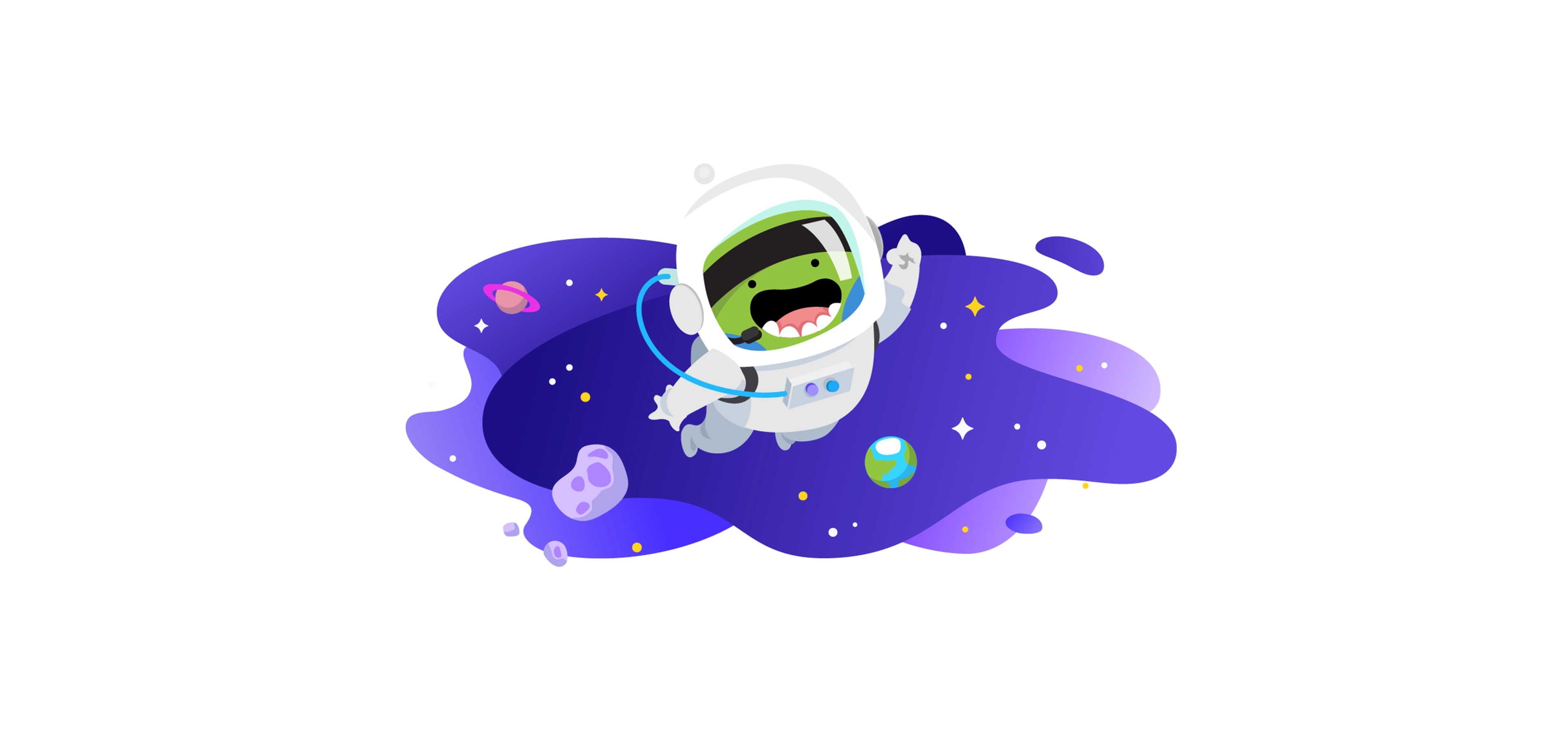 Illustration classdojo astronaut