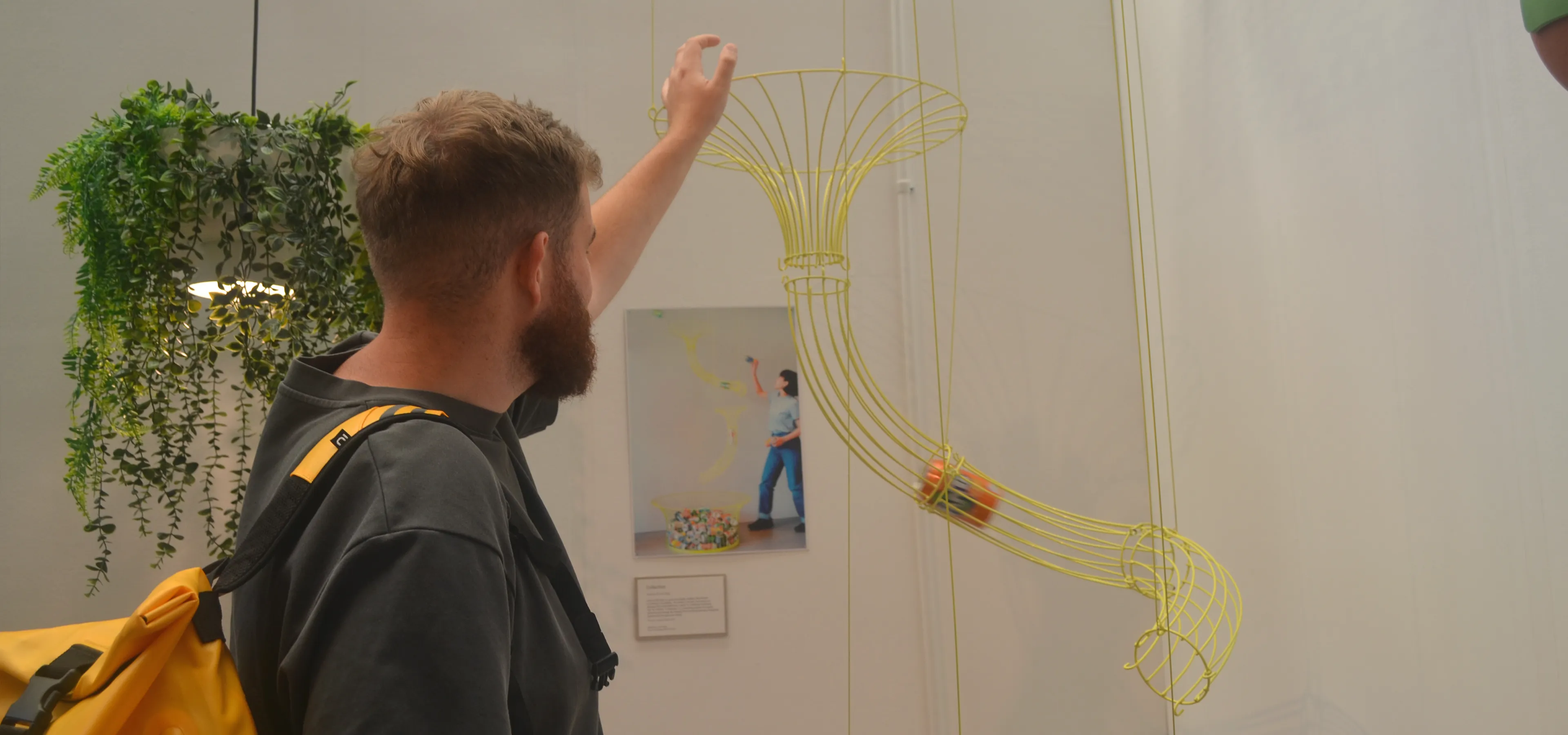 New designers 2024 - Dan trying out a new way to recycle