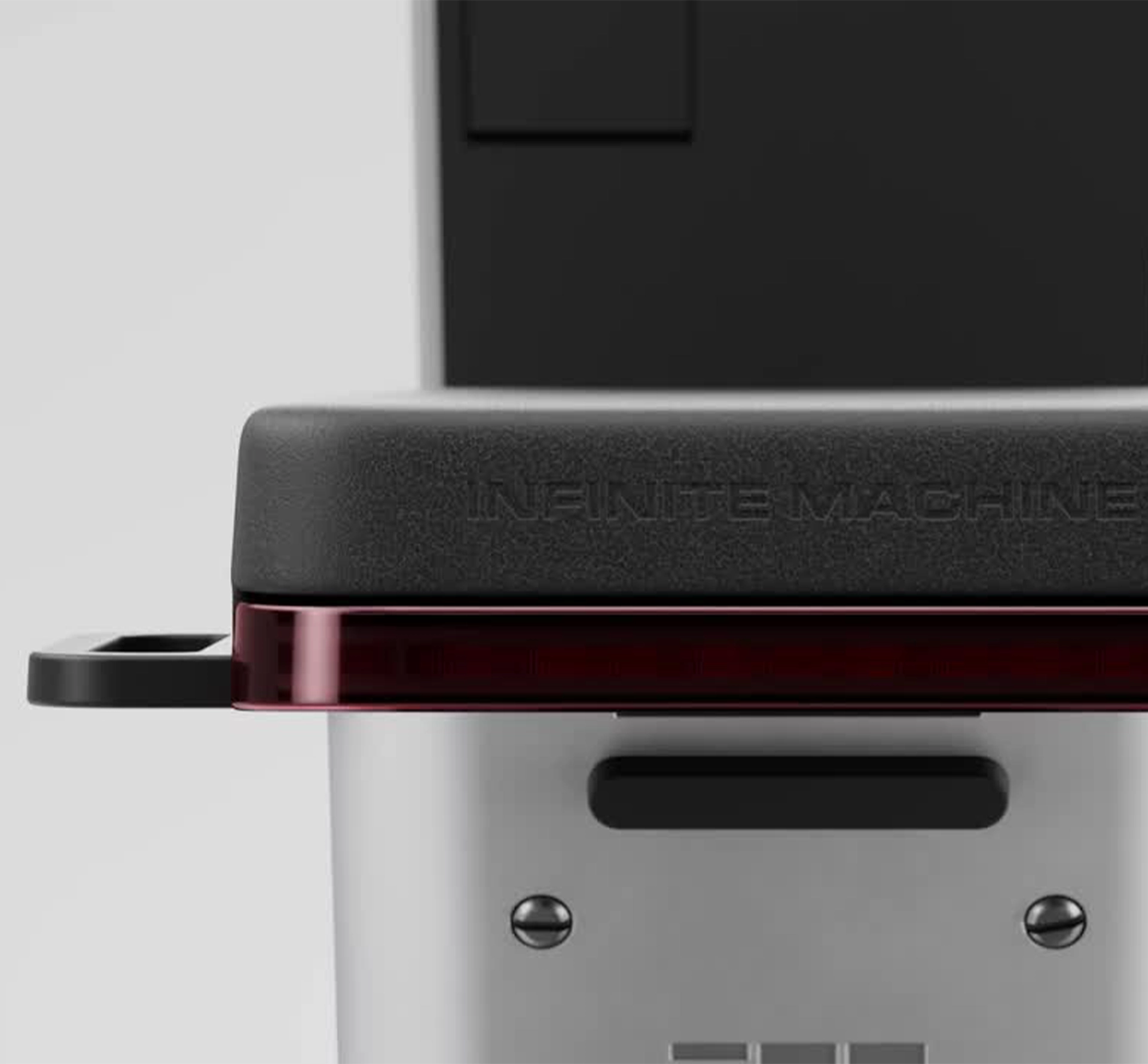 Rear view of a modern ebike