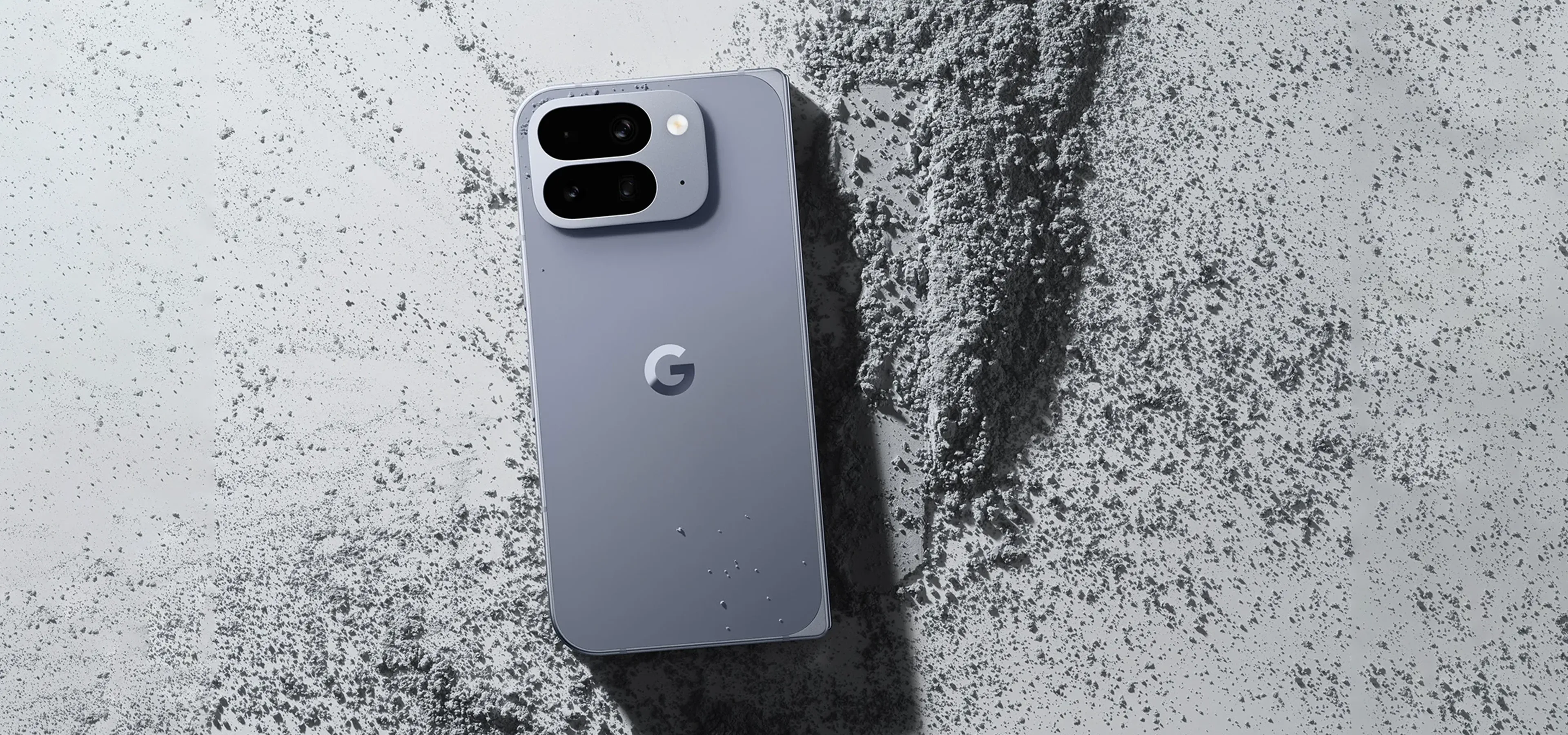 A grey google pixel phone