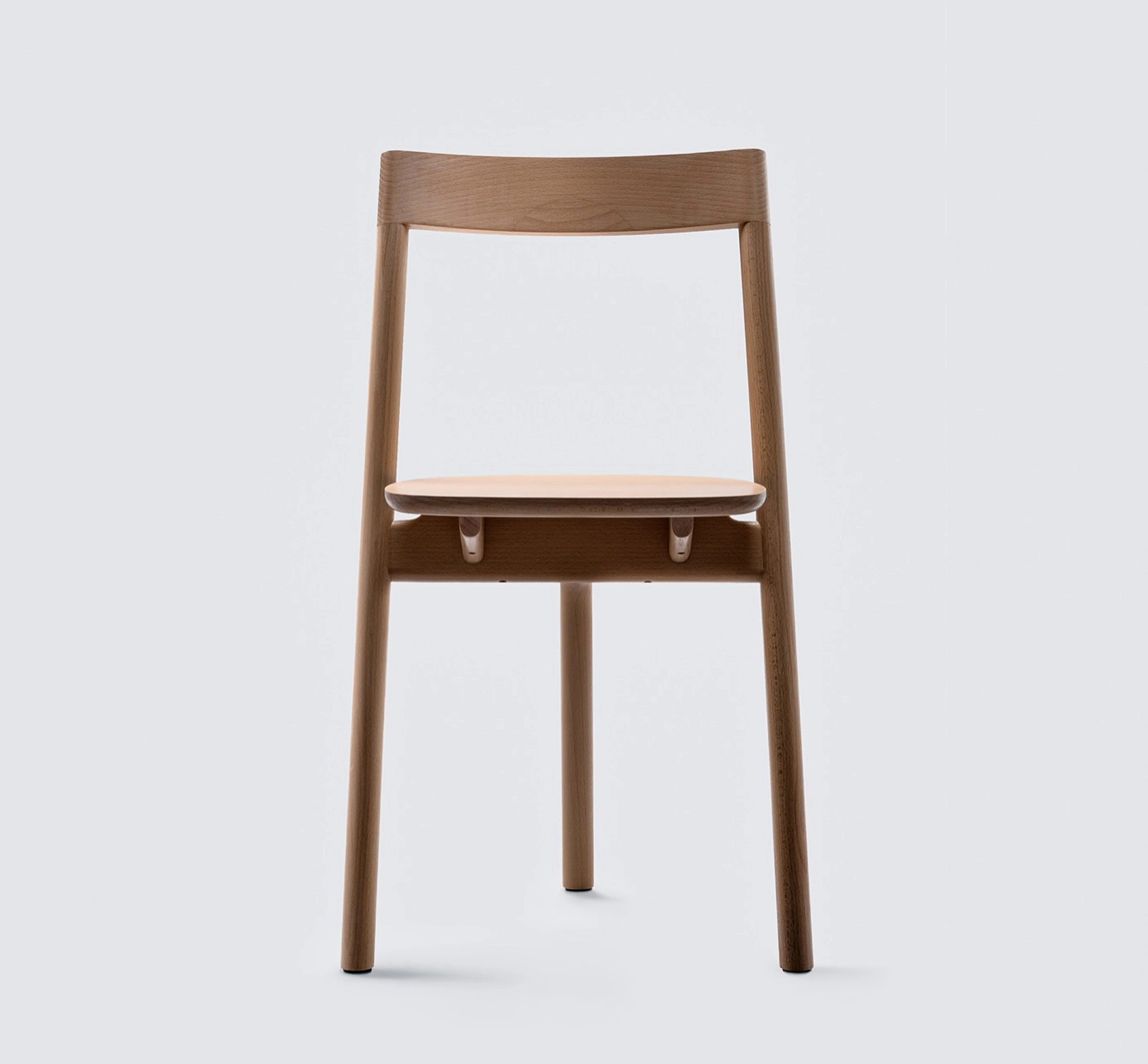 Image shows a simple piece of timber furniture