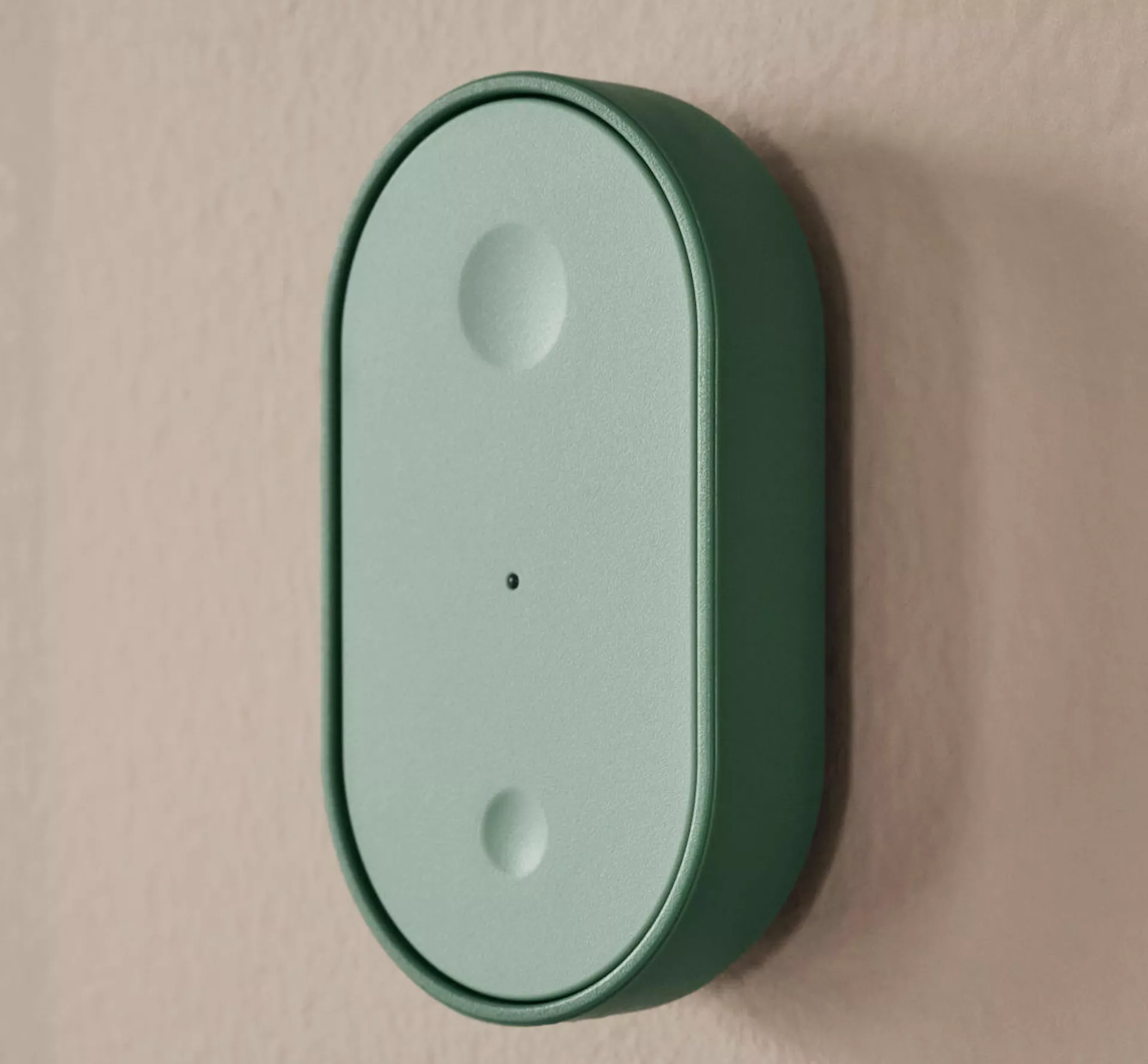 Image shows Ikea smart device in two tone polypropolene as an example of eco-design in action