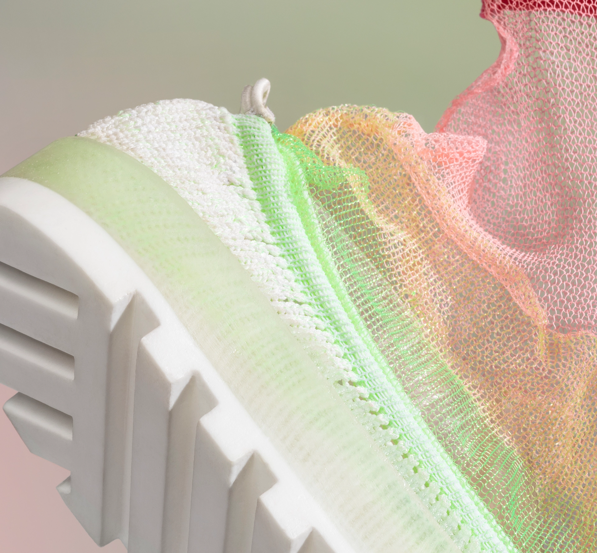 Detail of the sole of a shoe